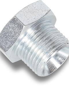 Reducing bush 1/4" f x 3/8" m nickel